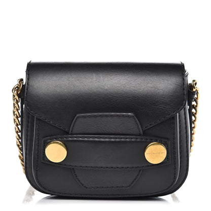 Stella McCartney Eco Alter Nappa Popper Shoulder Bag Black 1 of 8