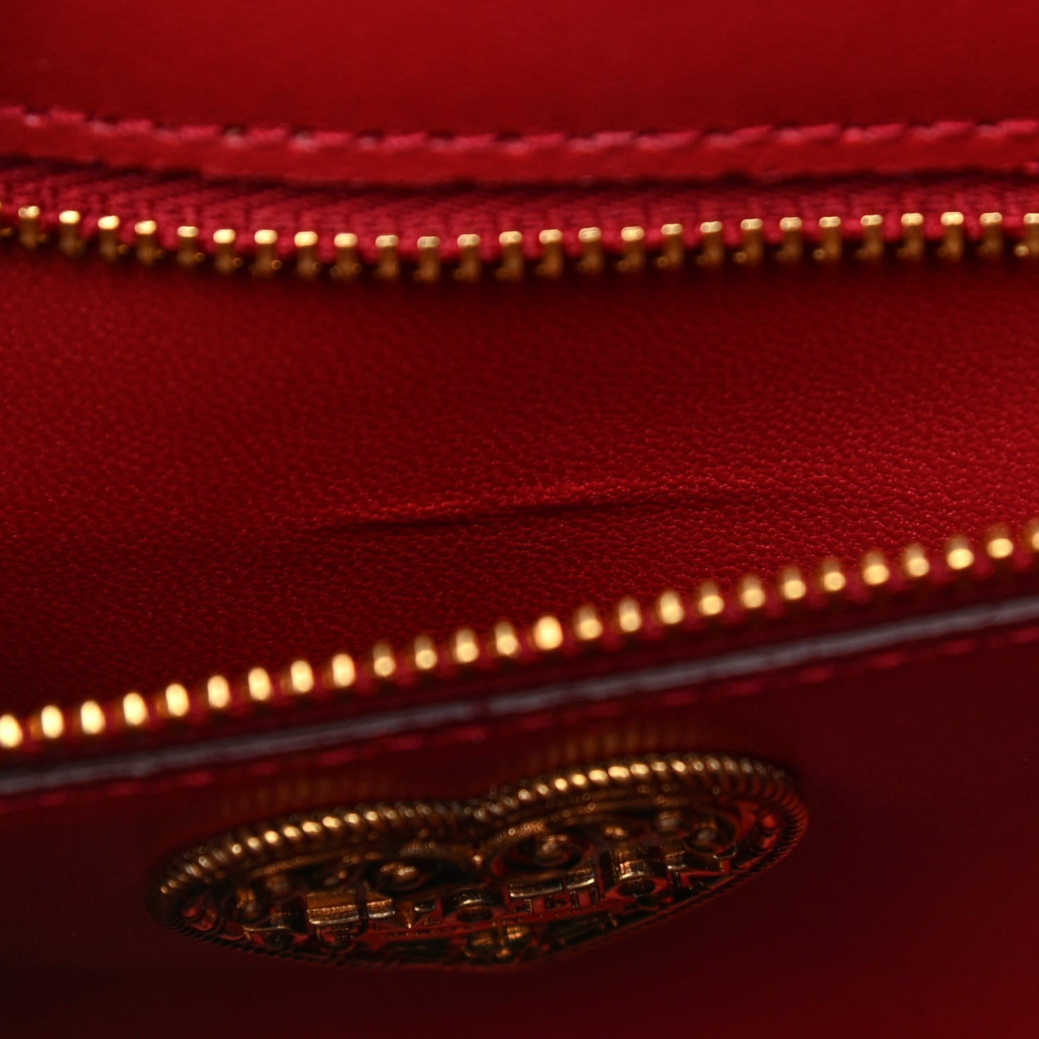 Dolce & Gabbana Nappa Devotion Crossbody Bag Rosso Papavero 9 of 10