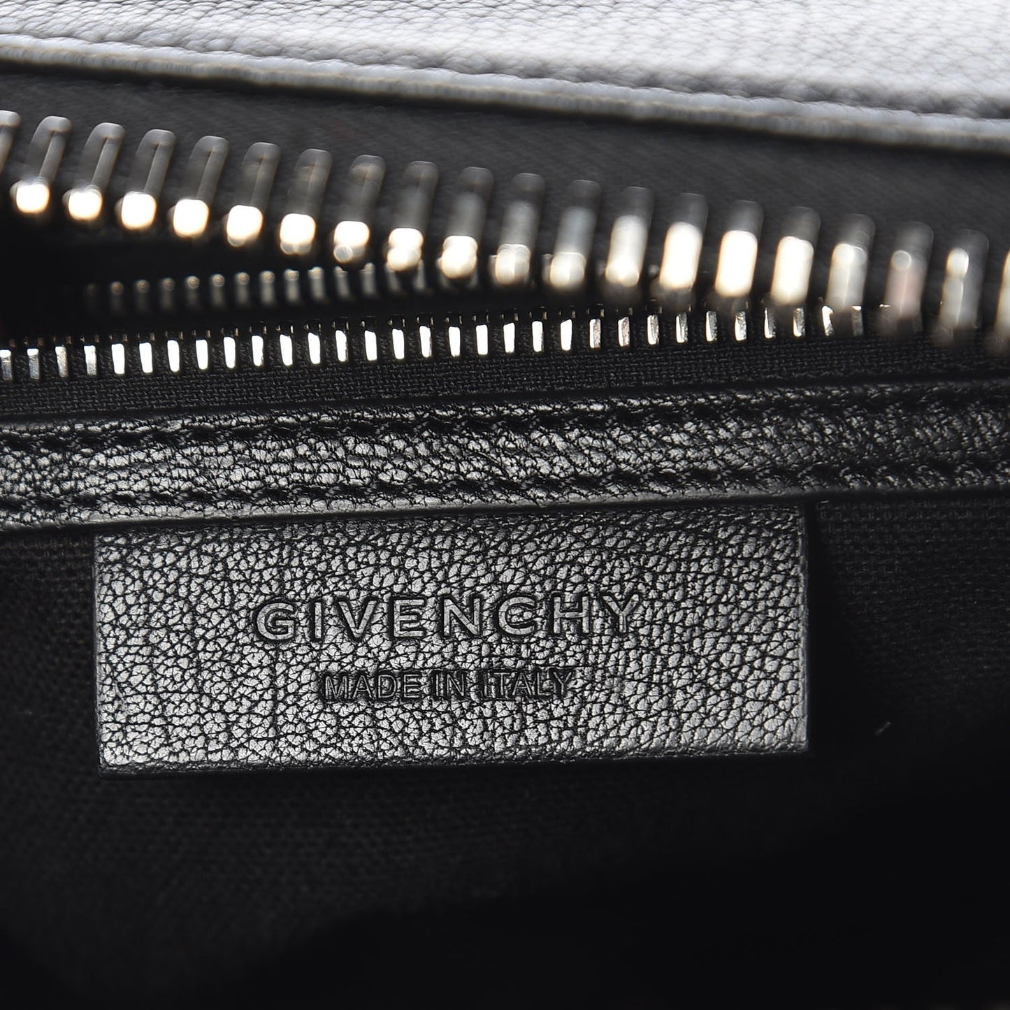 Sugar Goatskin Small Antigona Black