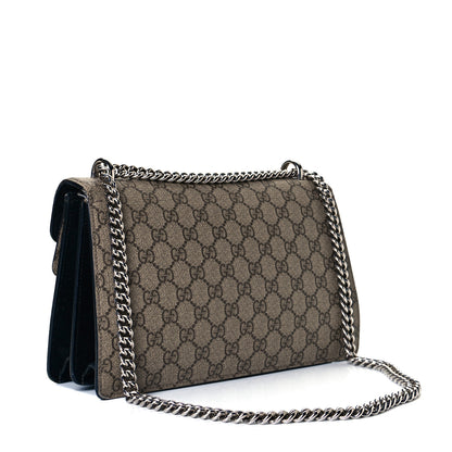 Gucci GG Supreme Monogram Small Dionysus Shoulder Bag Black 3 of 8