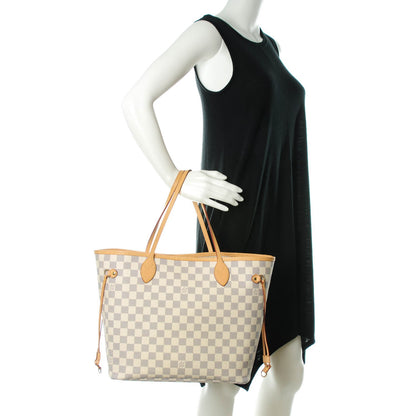 Louis Vuitton Damier Azur Neverfull MM 2 of 8