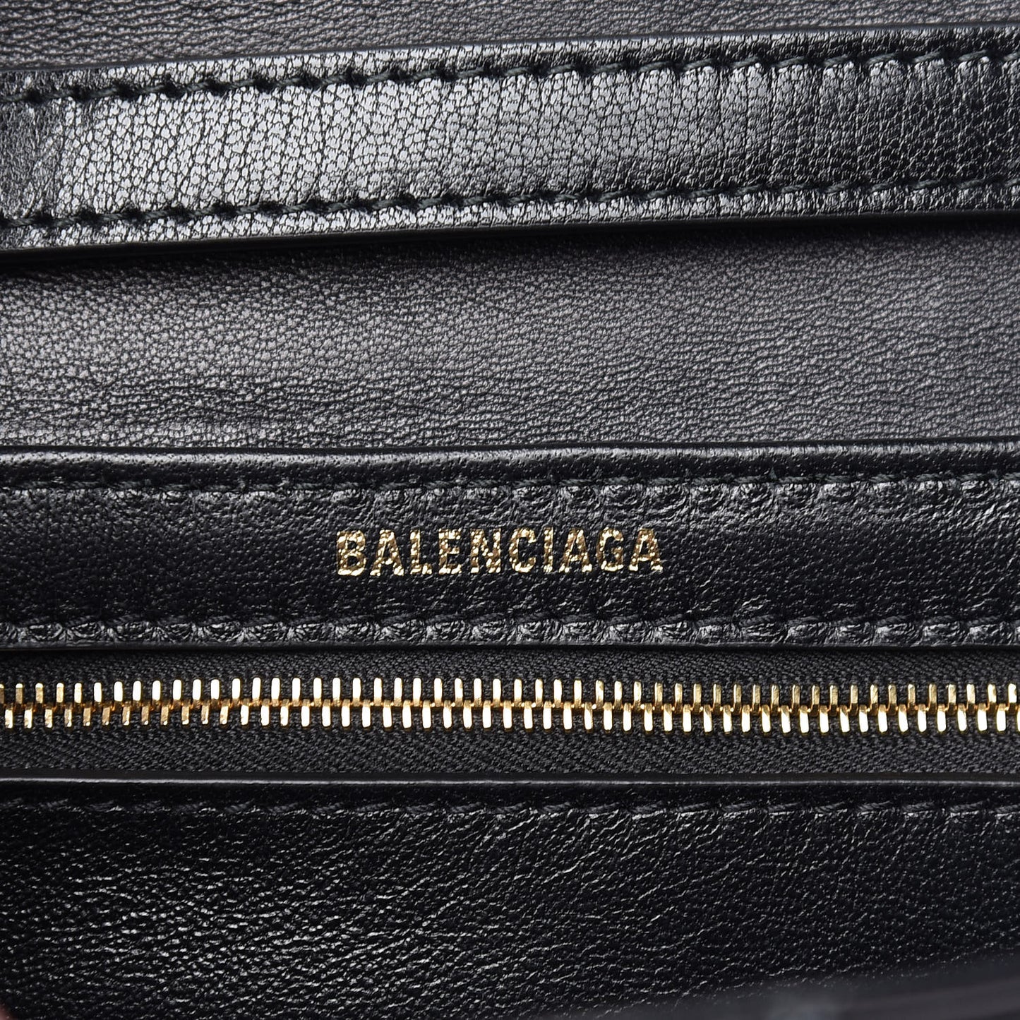 Jacquard Nylon Calfskin Shift Wallet On Strap Black