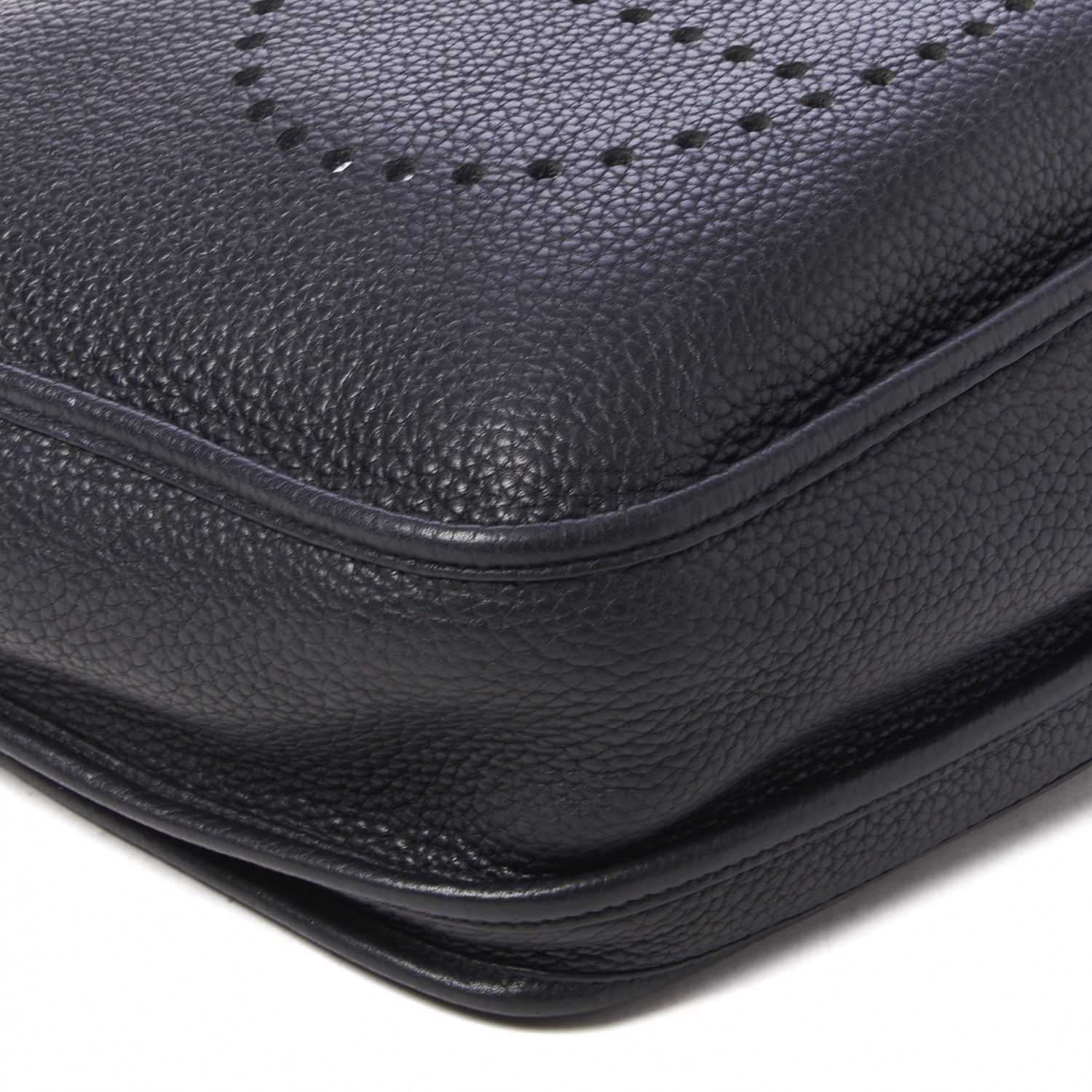 Hermes Taurillon Clemence Evelyne III GM Black 6 of 8