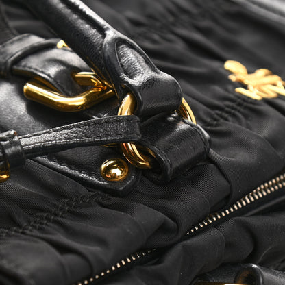 Prada Tessuto Nylon Gaufre Tote Black 12 of 16