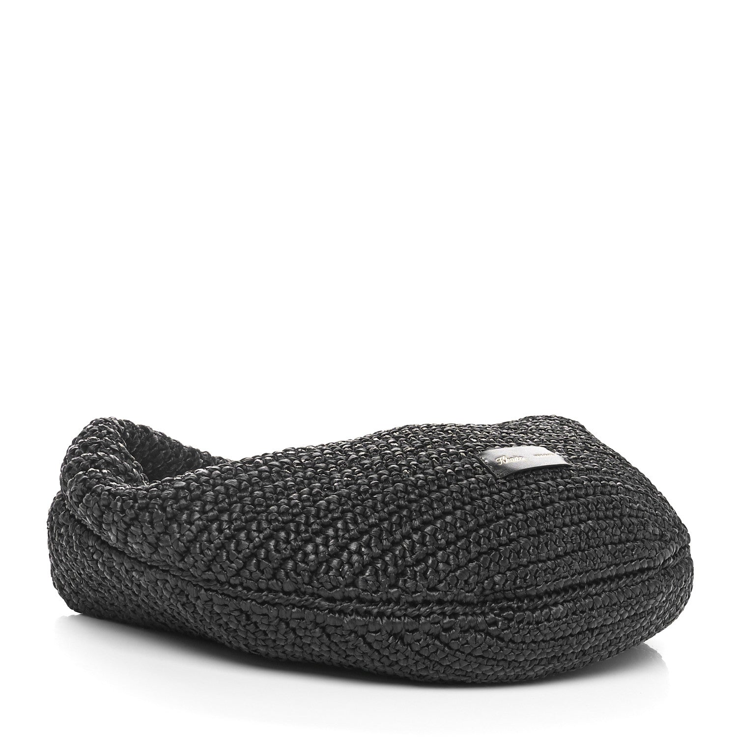 Khaite Raffia Olivia Hobo Black 4 of 9