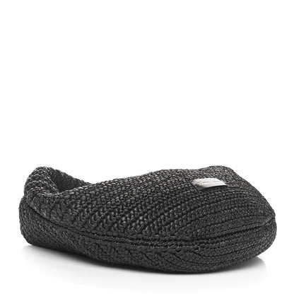 Khaite Raffia Olivia Hobo Black 4 of 9