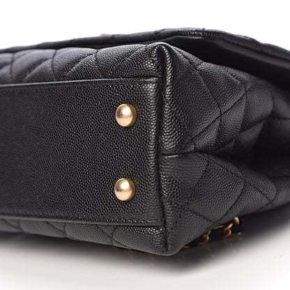 Chanel Caviar Quilted Mini Coco Handle Flap Black 11 of 11