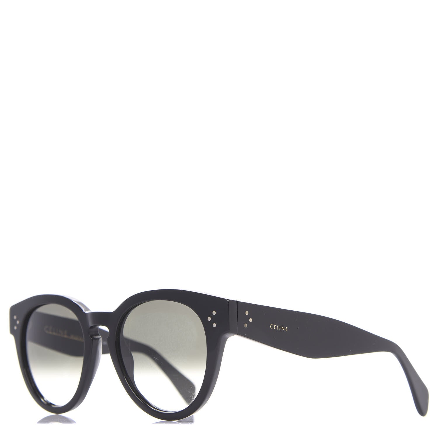 Celine Thin Preppy Sunglasses CL 41049/S Black 1 of 9