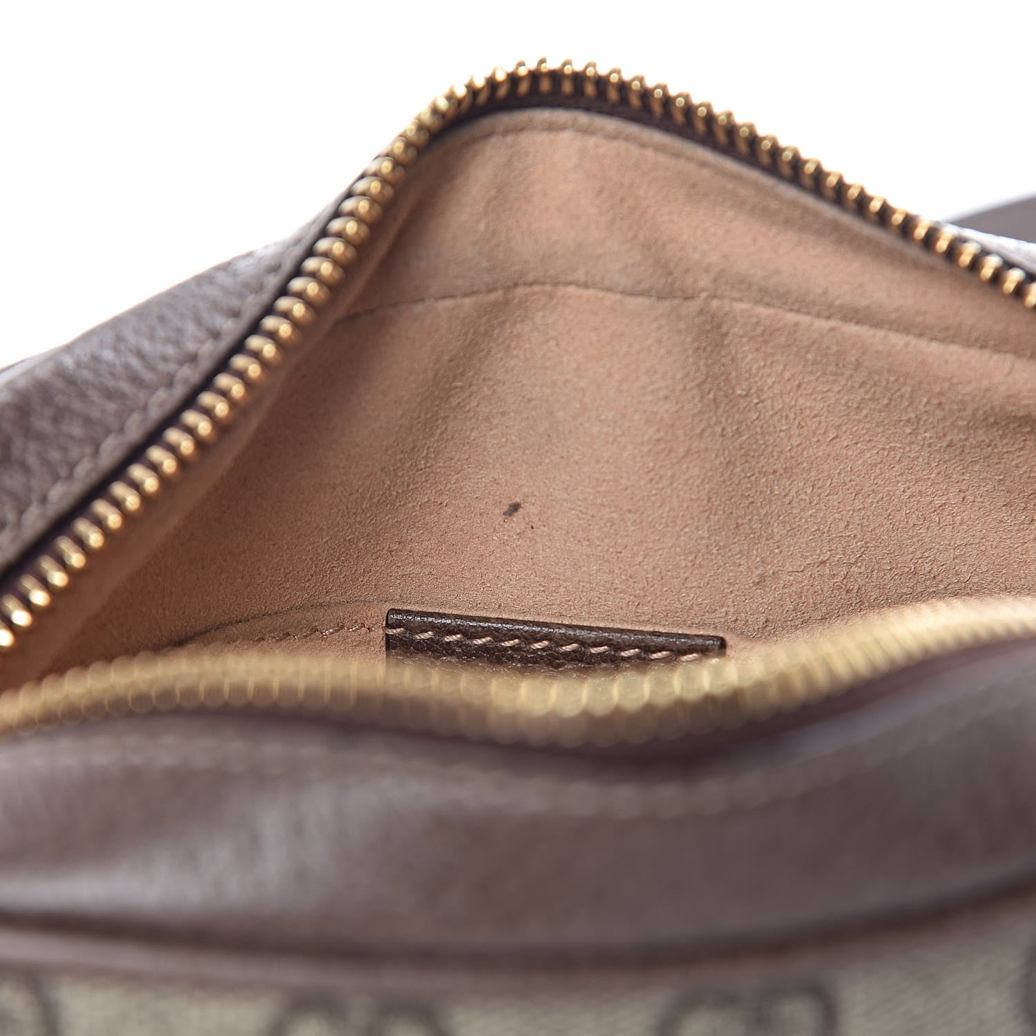 Gucci GG Supreme Monogram Web Mini Ophidia Shoulder Bag Brown 7 of 17