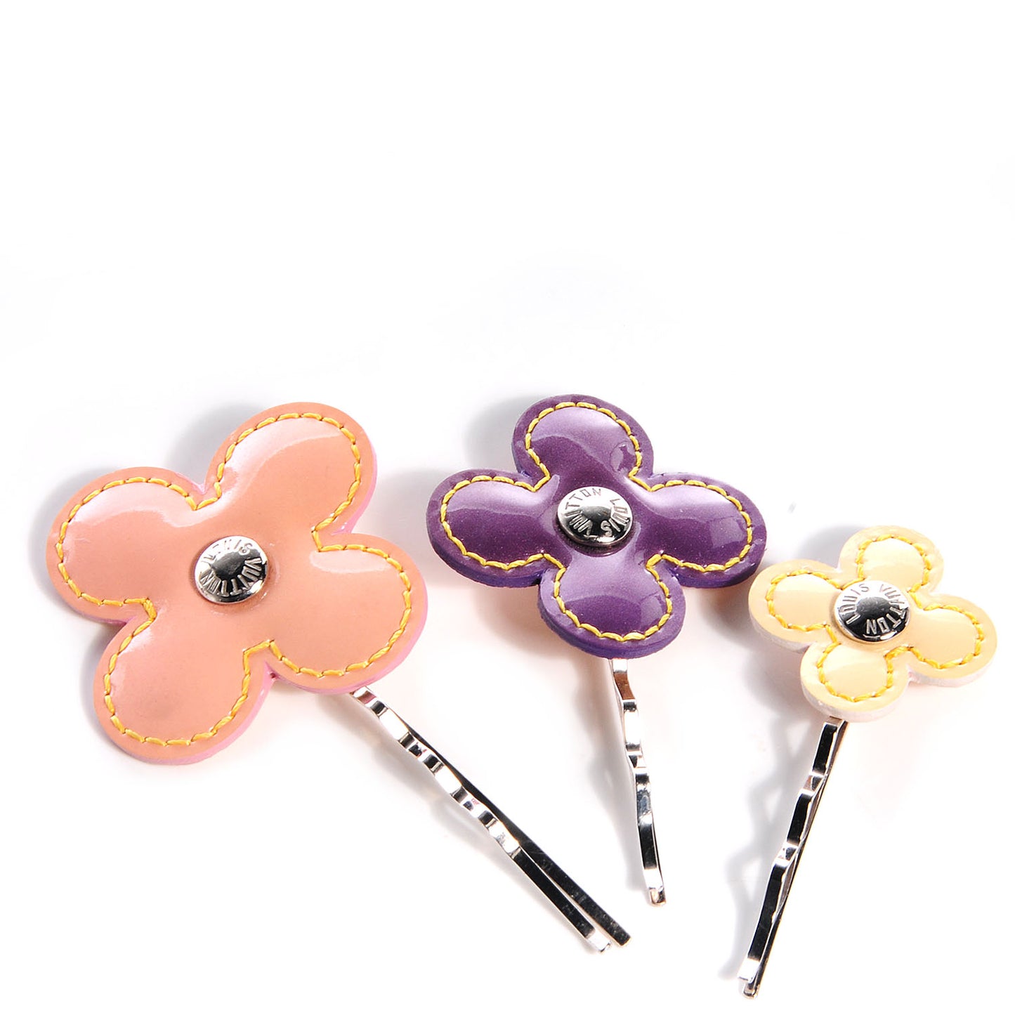 Vernis Fleur Hair Pin Barettes