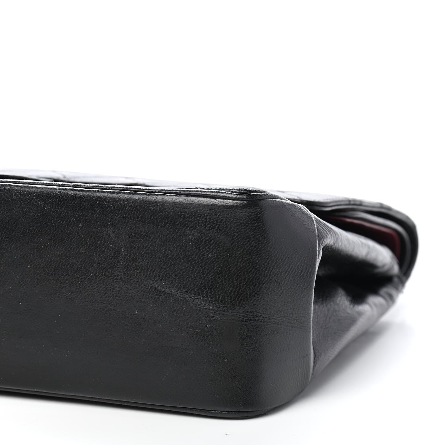 Chanel Lambskin Quilted Medium Double Flap Bijoux Chain Black 11 of 11