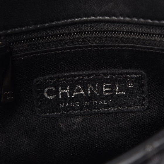 Chanel Lambskin Vertical Stitched Mini Flap Black 8 of 25