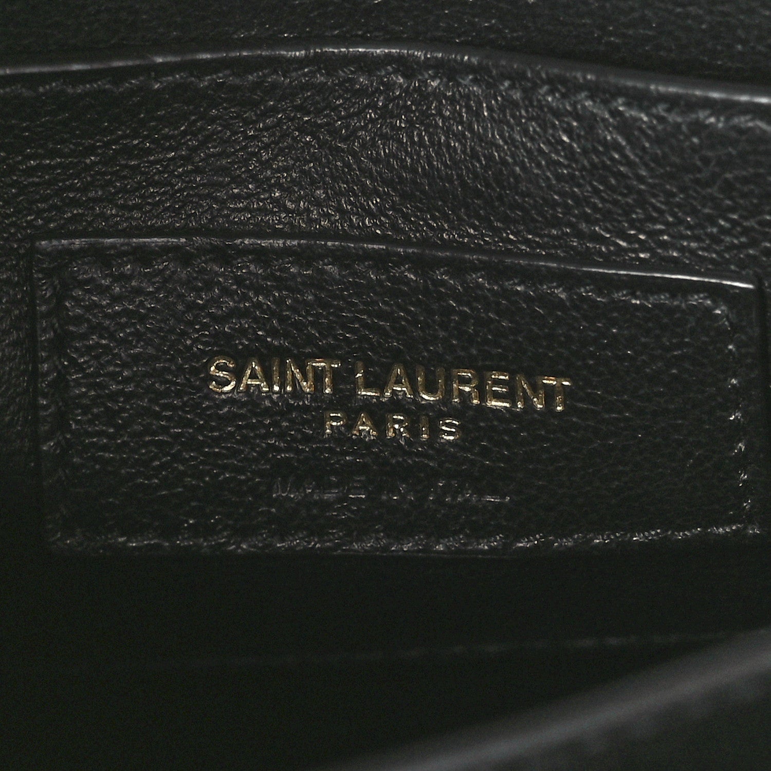 Saint Laurent Grain de Poudre Mini Classic Monogram Cassandra Top Handle Black 6 of 12