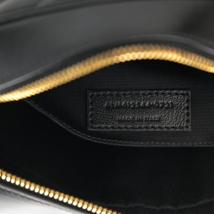 Saint Laurent Calfskin Matelasse Monogram Lou Camera Bag Black 7 of 10