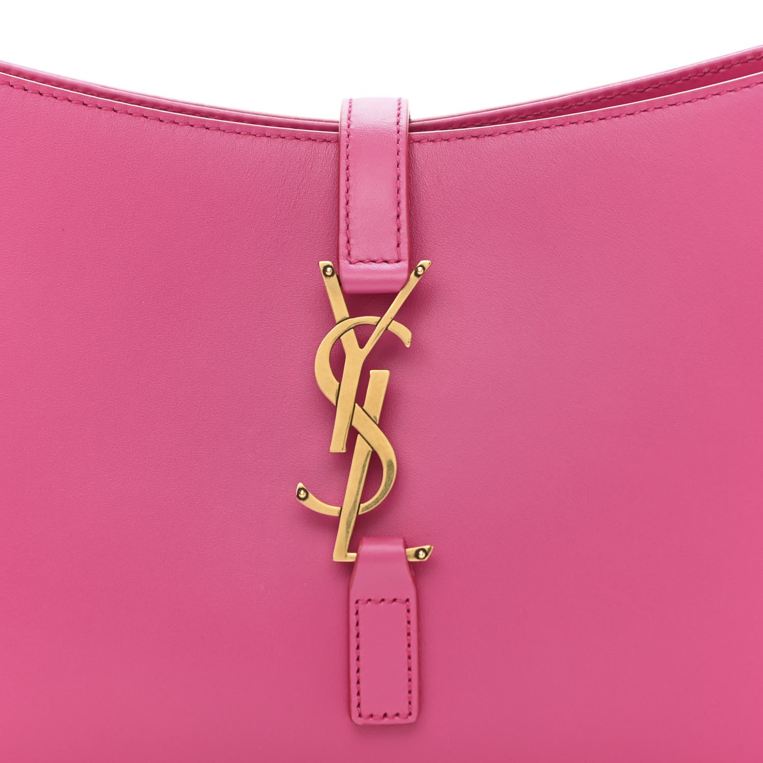 Saint Laurent Smooth Calfskin Le 5 A 7 Hobo Bubblegum 8 of 10