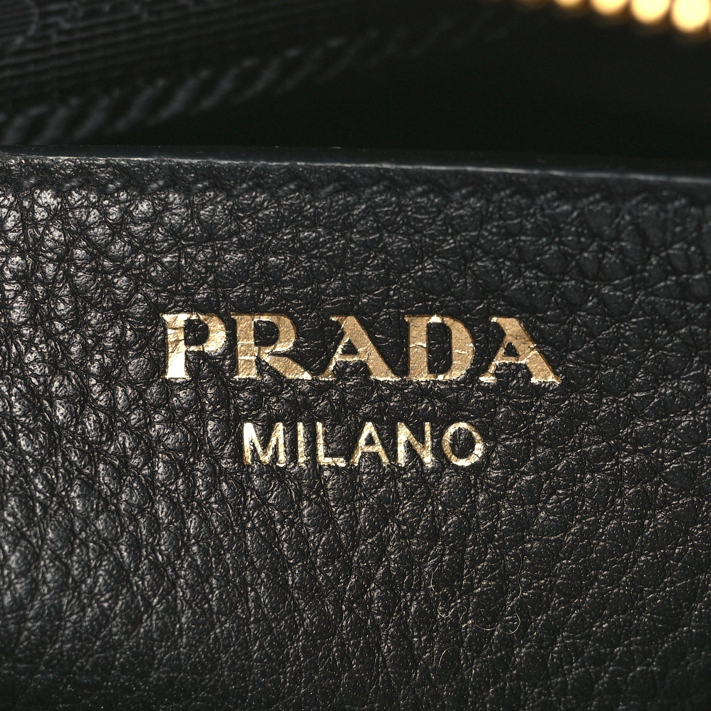 Vitello Phenix Double Zip Crossbody Bag Black