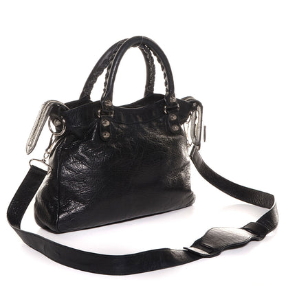 Balenciaga Agneau Giant 12 Silver Hardware Town Black 3 of 12