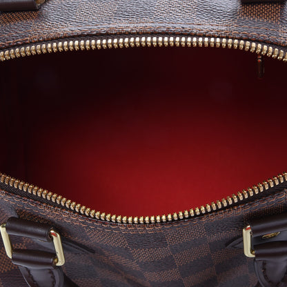 Louis Vuitton Damier Ebene Speedy Bandouliere 25 6 of 11