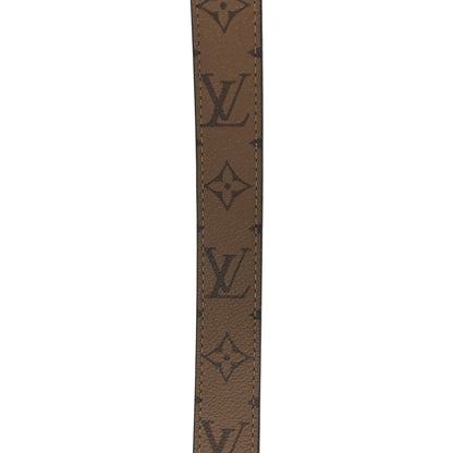 Louis Vuitton Reverse Monogram Bandouliere Shoulder Strap XL Black 4 of 4
