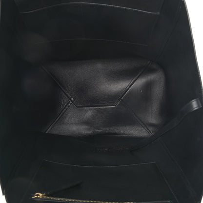 Celine Calfskin Large Clasp Cabas Black 5 of 16
