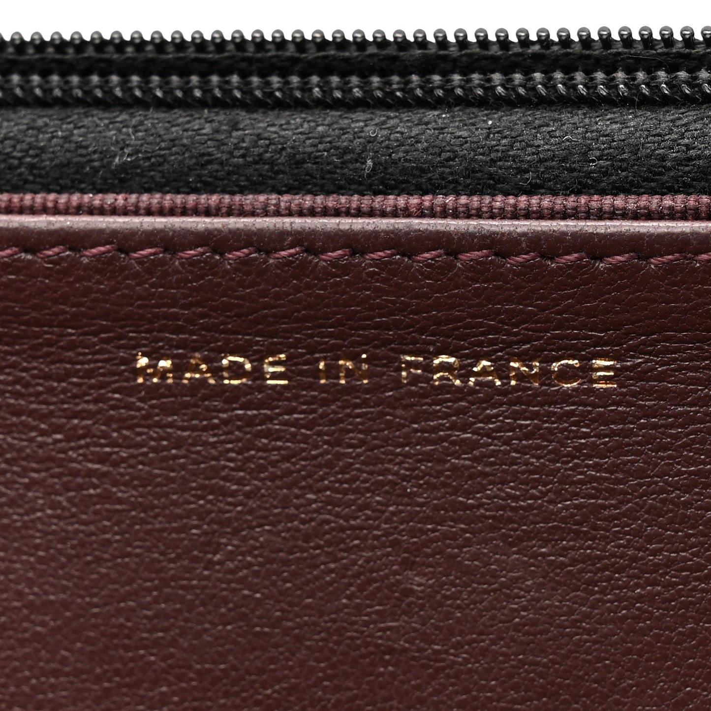 Lambskin Quilted Wallet On Chain WOC Black