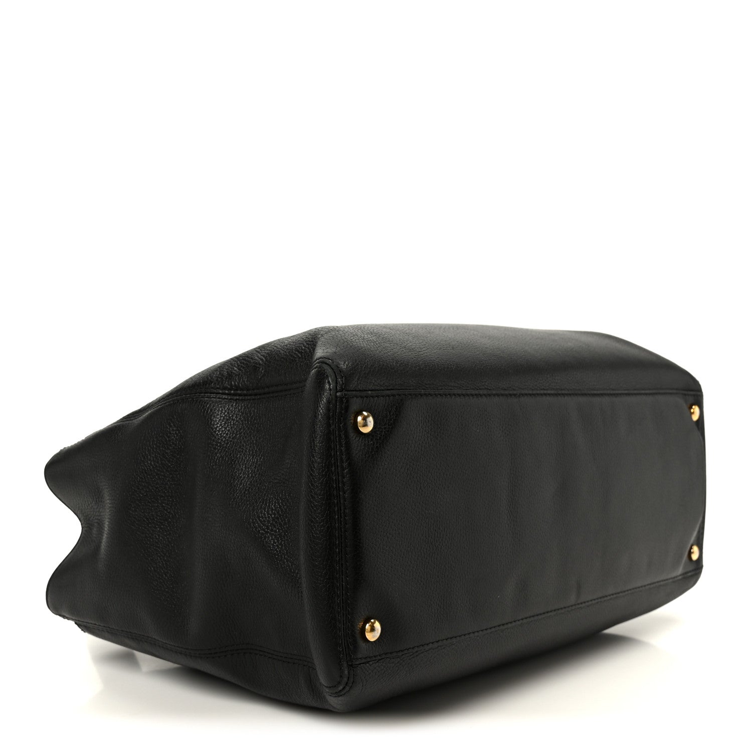 Chanel Calfskin Cerf Executive Shopper Tote Black 4 of 11