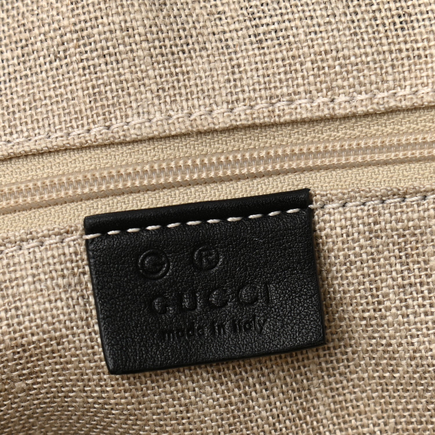 Gucci Soft Microguccissima Medium Zippered Satchel Black 6 of 10