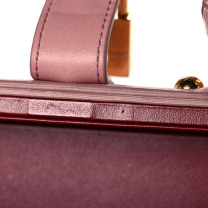 Dolce & Gabbana Lambskin Quilted Box Bag Pink 11 of 18