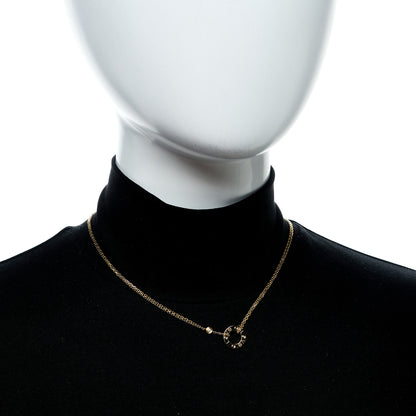 Cartier 18K Yellow Gold 2 Diamond LOVE Necklace 2 of 6