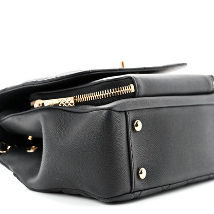 Chanel Caviar Quilted Medium Business Affinity Flap Black 9 of 10