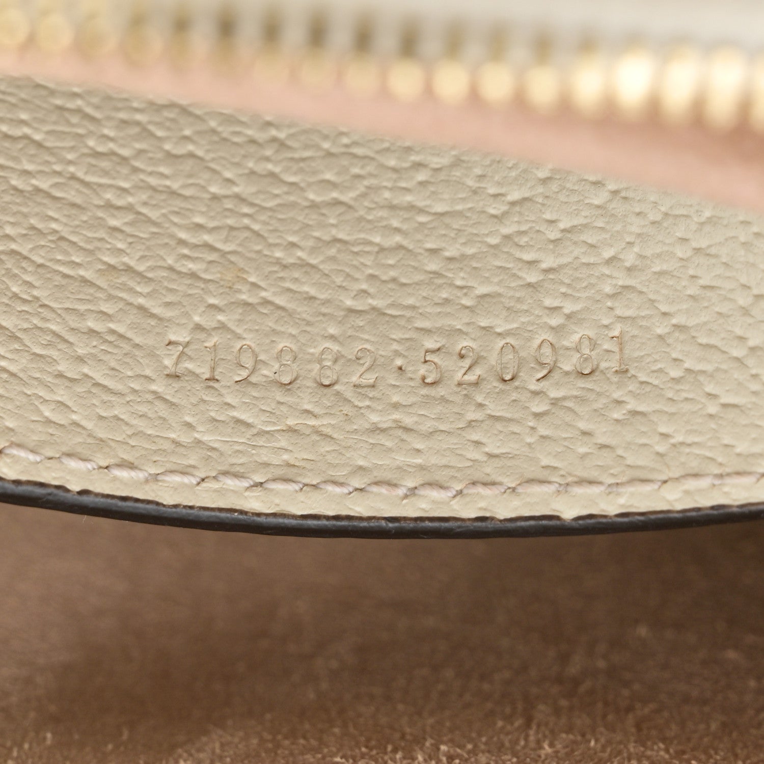 Gucci Textured Calfskin Web Small Ophidia Tote Bag Mystic White 7 of 15