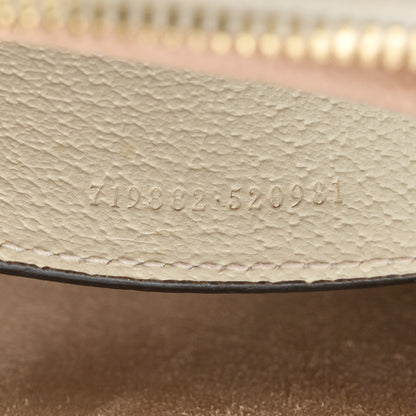 Gucci Textured Calfskin Web Small Ophidia Tote Bag Mystic White 7 of 15