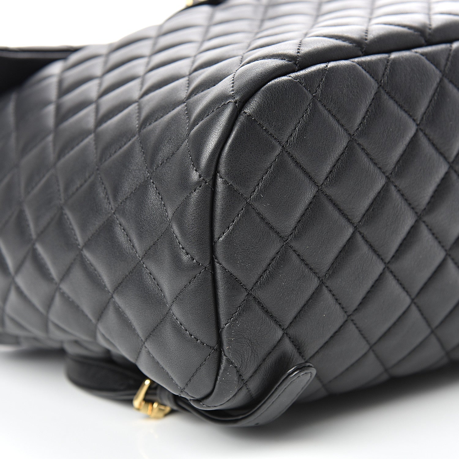 Chanel Calfskin Quilted Large Urban Spirit Backpack Black 8 of 10