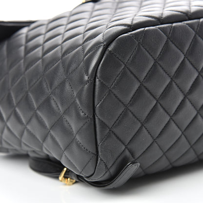 Chanel Calfskin Quilted Large Urban Spirit Backpack Black 8 of 10