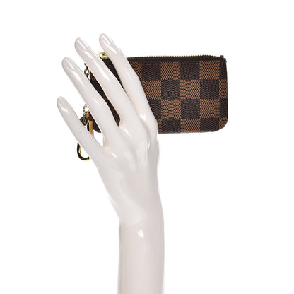 Louis Vuitton Damier Ebene Key Pouch 2 of 6
