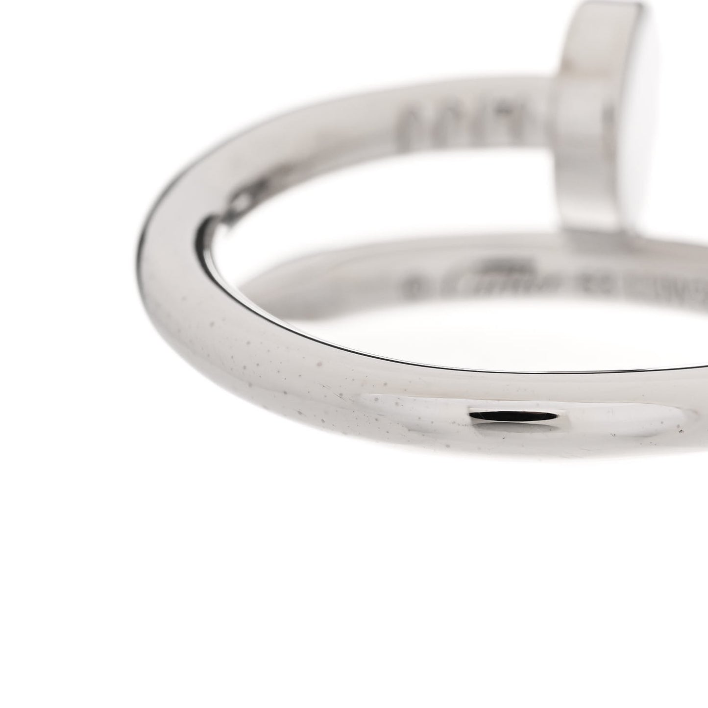 18K White Gold Juste Un Clou Ring 53 6.5