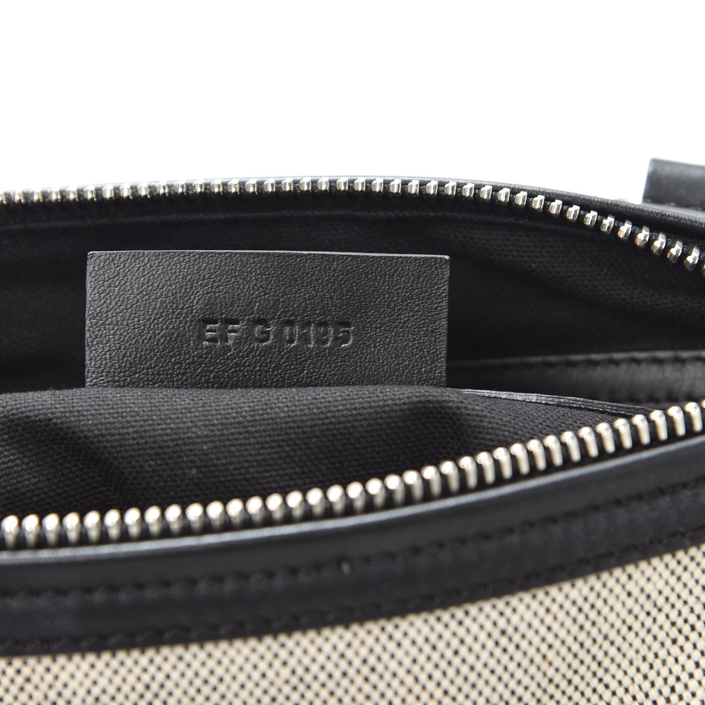Calfskin Canvas Medium Pandora Black