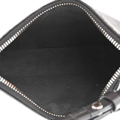 Louis Vuitton Epi Easy Pouch On Strap Black 5 of 10