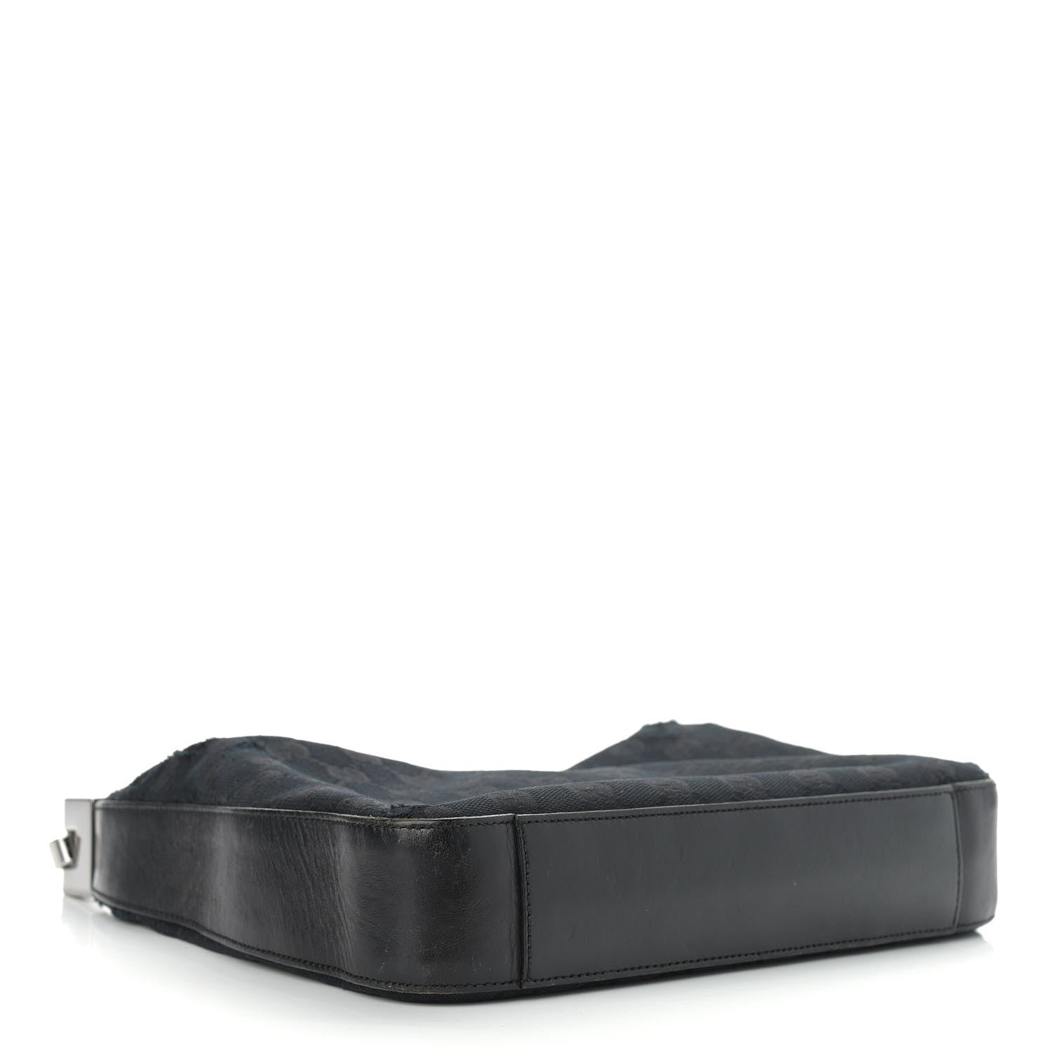 Gucci Monogram GG Clasp Hobo Black 4 of 21