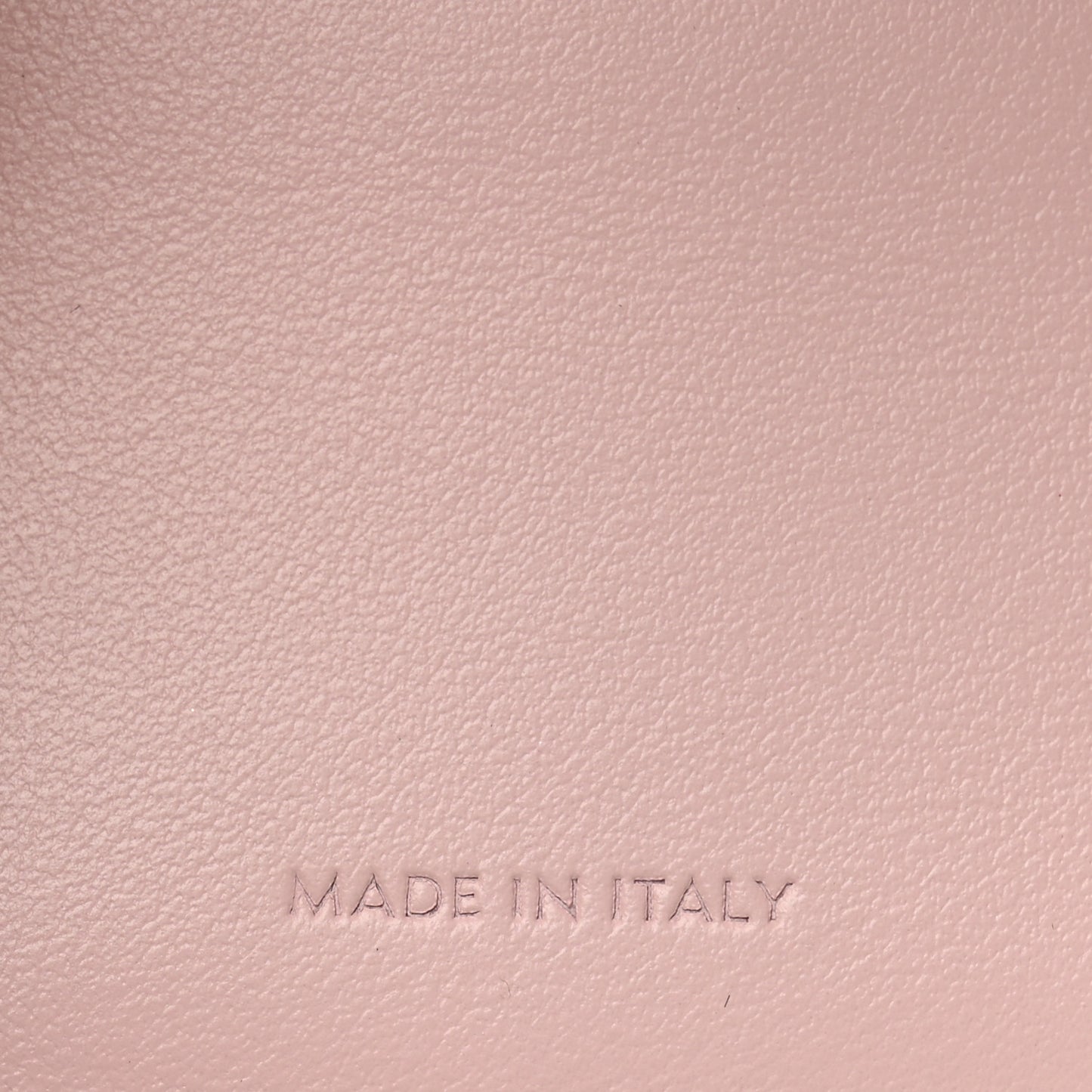 Shiny Calfskin Compact Triomphe Wallet With Coin Purse Pink