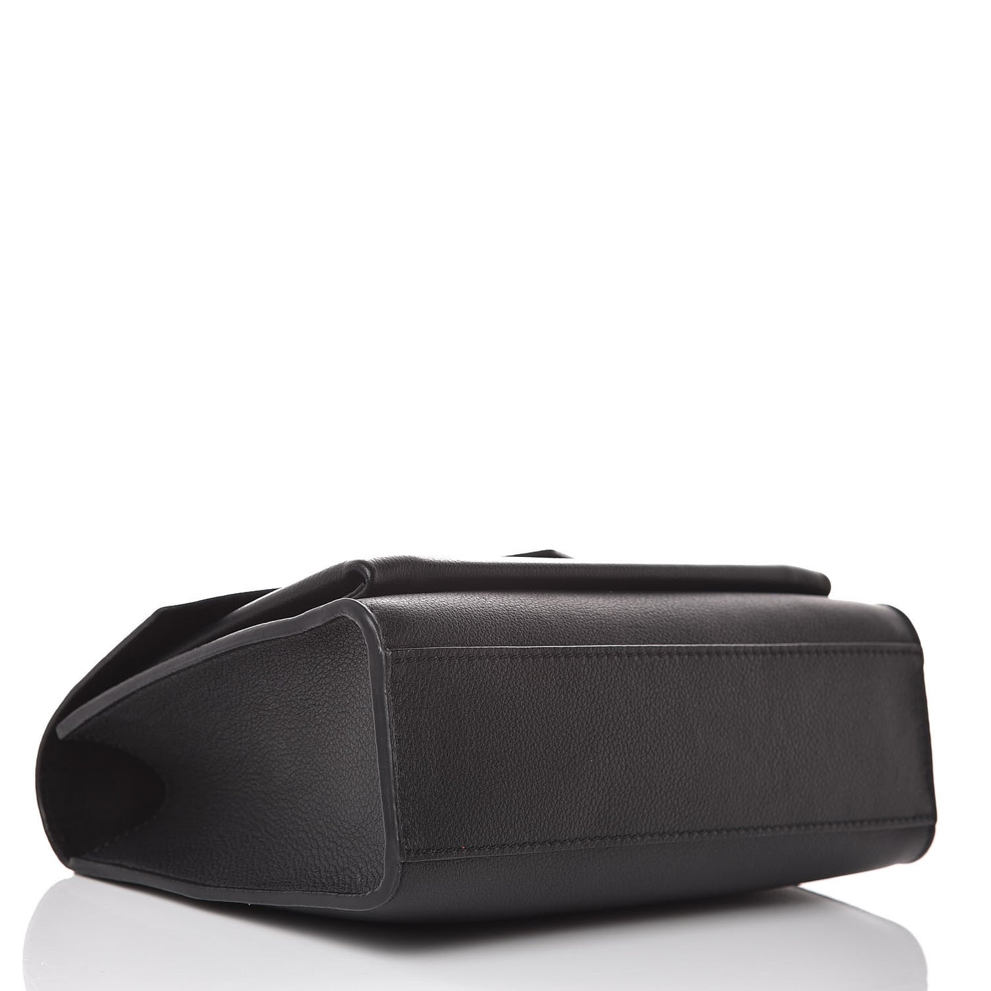 Soft Calfskin My Lockme Chain Bag BB Black