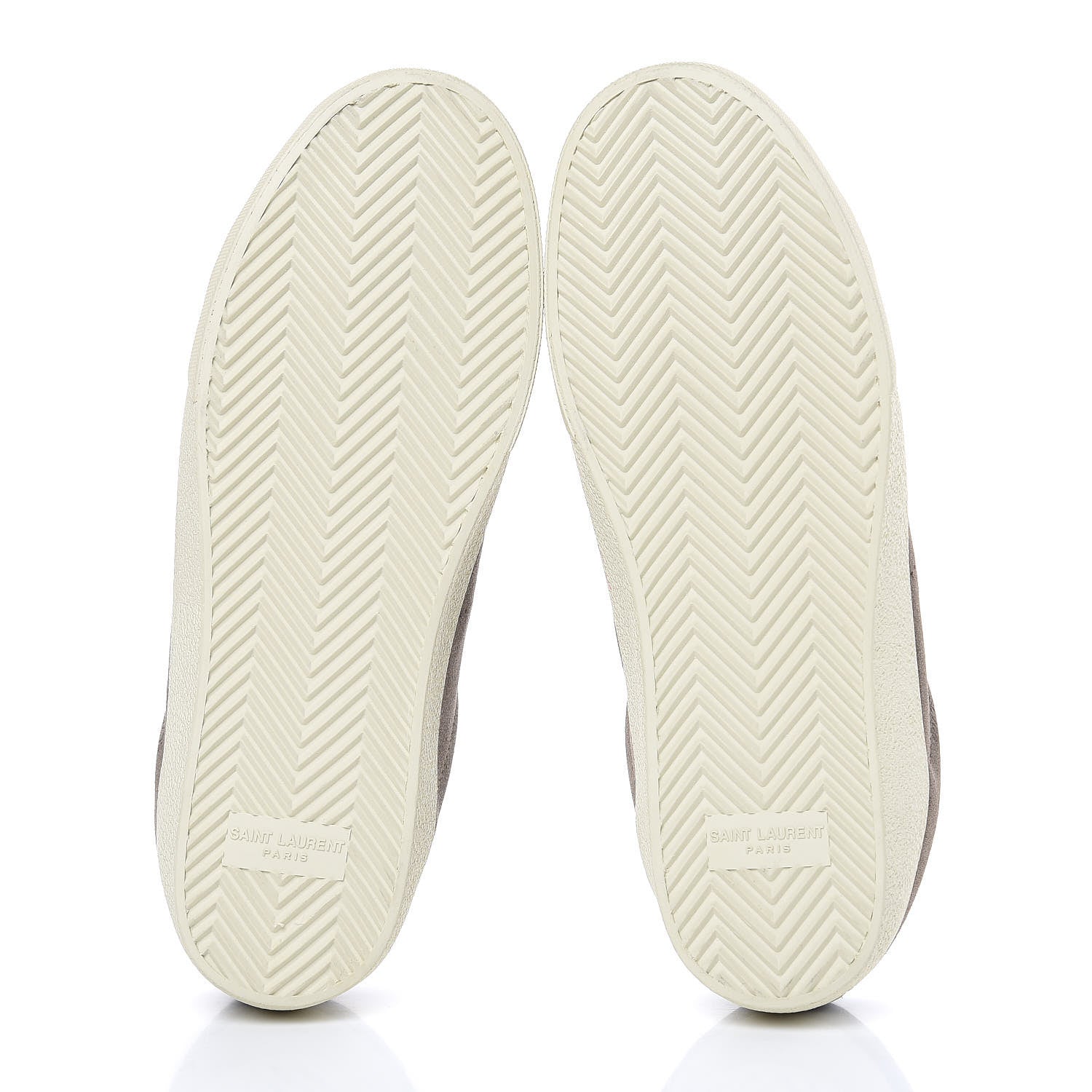 Saint Laurent Suede Soho Mens Court Classic Sneakers 40 Kaki 5 of 9