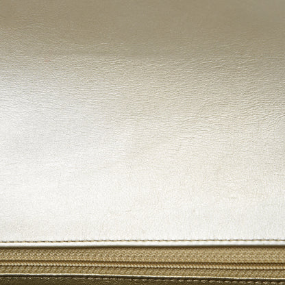 Chanel Patent Metallic Crumpled Calfskin Chevron Quilted Mini Rectangular Flap Gold 11 of 11