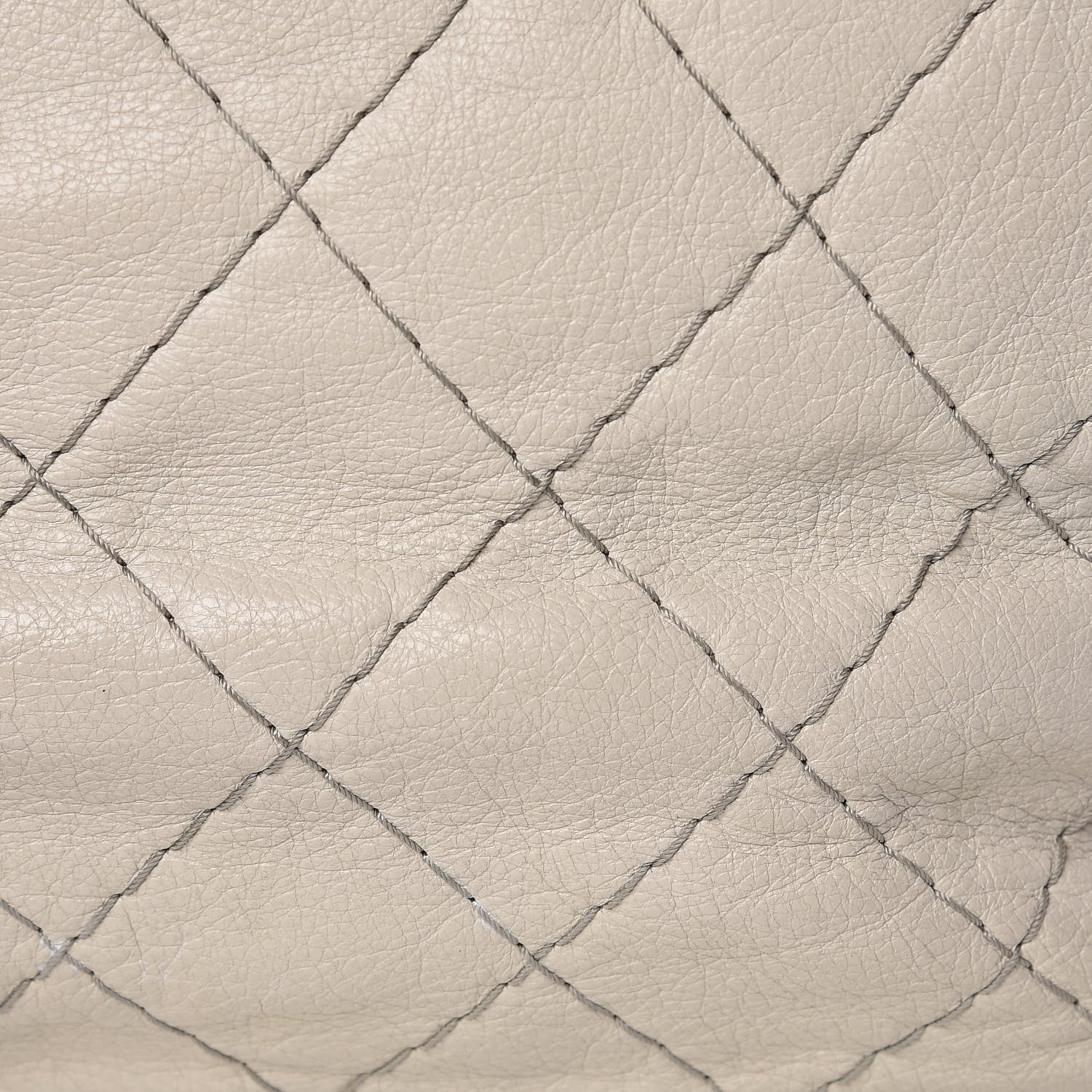Chanel Glazed Calfskin Large On The Road Tote Light Grey 20 of 22