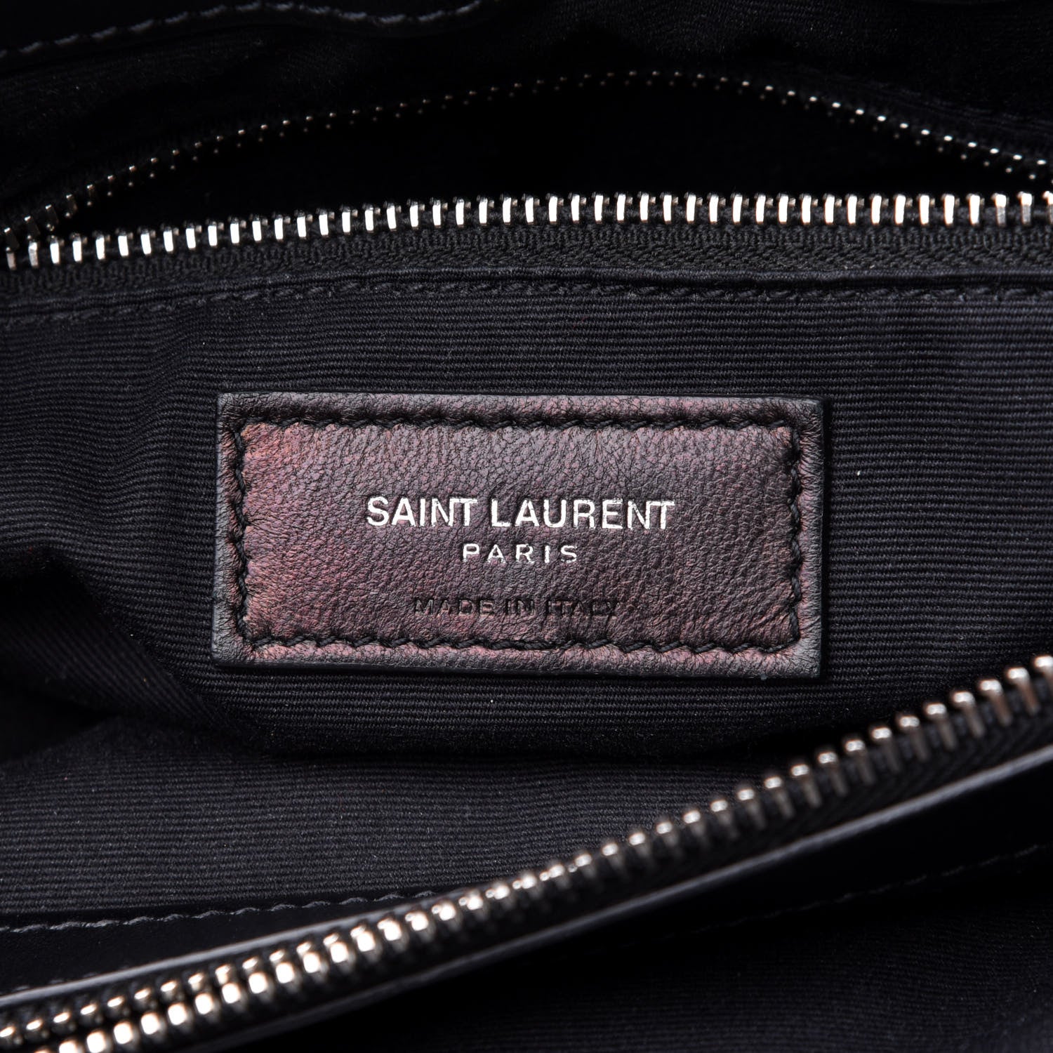 Saint Laurent Calfskin Y Quilted Monogram Large Loulou Chain Satchel Black 6 of 10