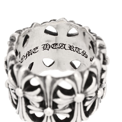 Chrome Hearts Sterling Silver Cemetery Cross Ring 63 10.25 5 of 6