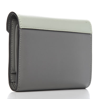 Celine Smooth Calfskin Pocket Card Holder Jade 3 of 9