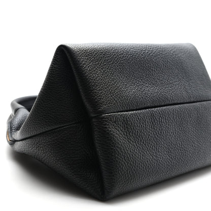 Gucci Grained Calfskin Softbit Medium Shoulder Bag Black 8 of 9