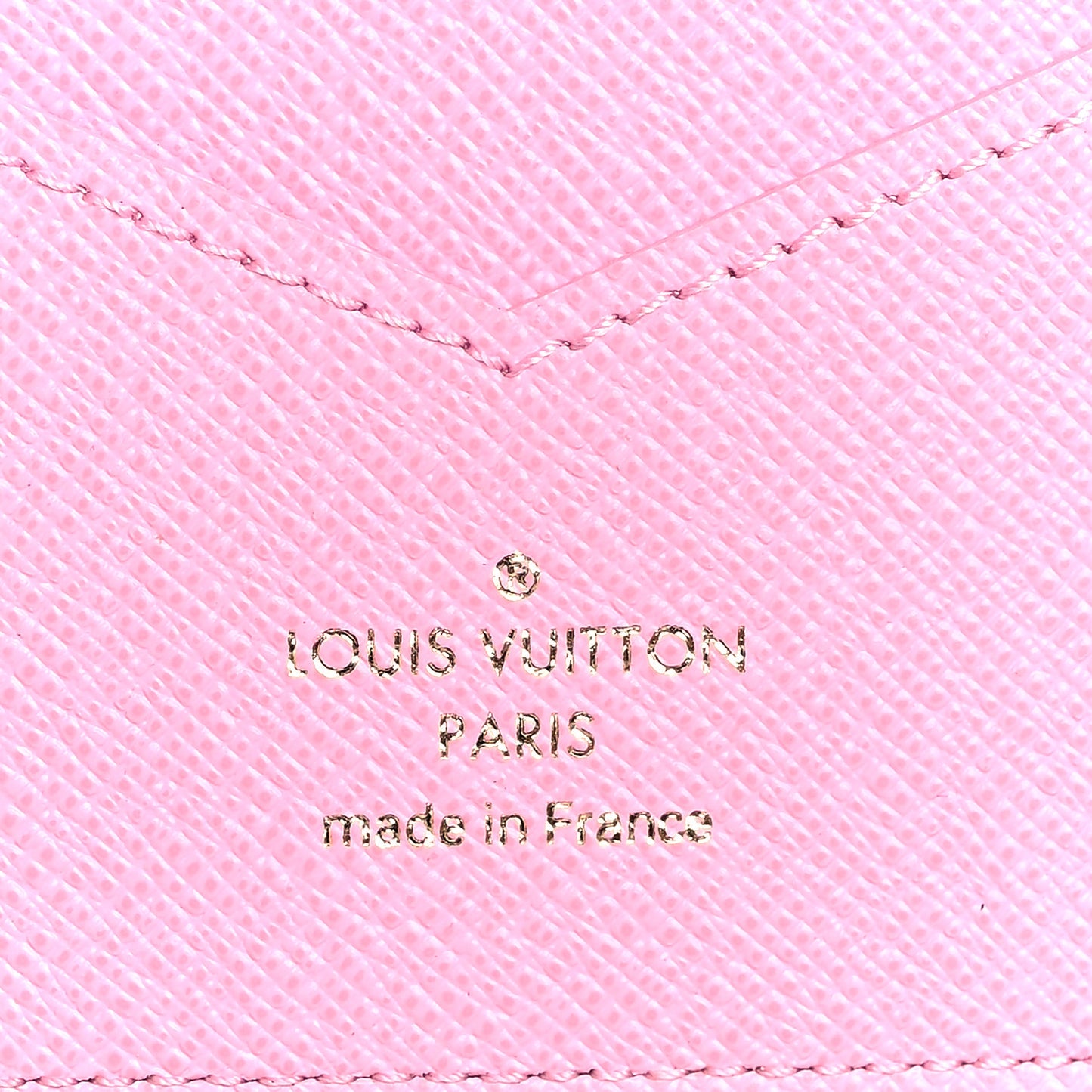 Monogram 2022 Christmas Animation Paris Passport Cover Pink