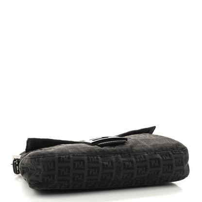 Fendi Zucchino Baguette Black 3 of 8